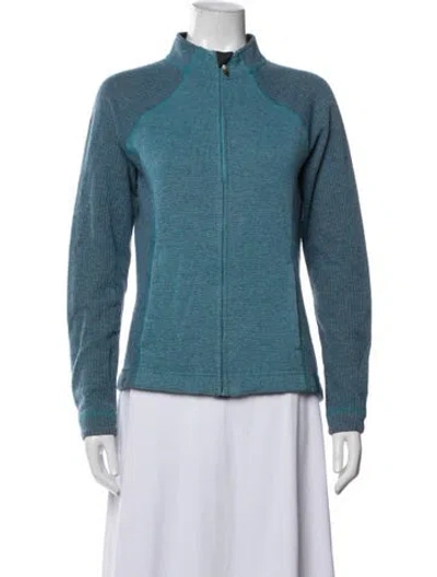 Pre-owned Mountain Hardwear Performance Jacket In Blue