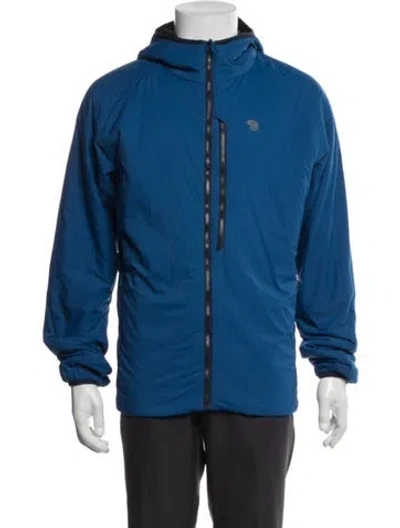 Pre-owned Mountain Hardwear Performance Jacket In Blue