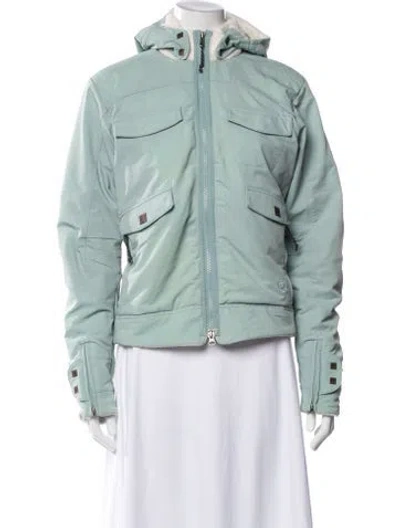 Pre-owned Mountain Hardwear Performance Jacket In Green