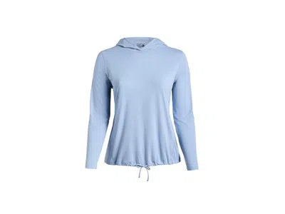 Mountain Hardwear Plus Size Crater Laketm Long Sleeve Hoodie In Blue