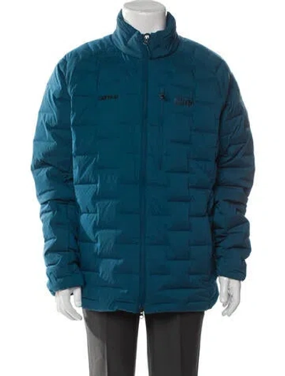 Pre-owned Mountain Hardwear Puffer Coat In Blue