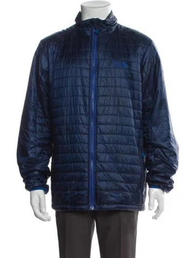 Pre-owned Mountain Hardwear Puffer Coat In Blue