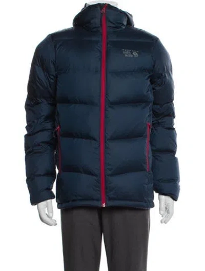 Pre-owned Mountain Hardwear Puffer Coat In Blue