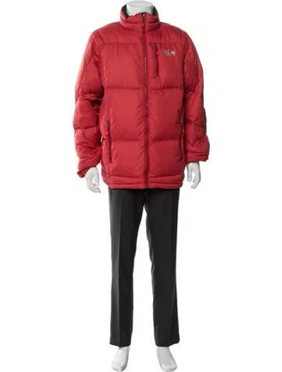 Pre-owned Mountain Hardwear Puffer Coat W/ Tags In Red