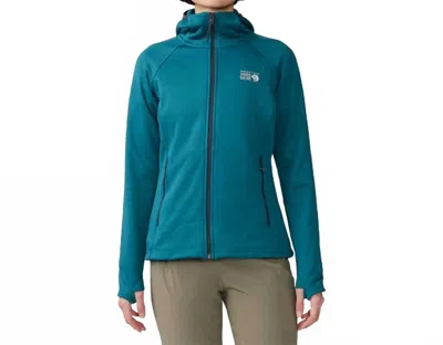 Mountain Hardwear Sendura Hoody In Jack Pine Heather In Green