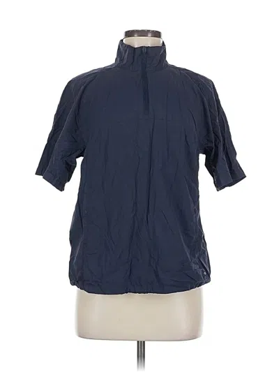 Pre-owned Mountain Hardwear Short Sleeve Blouse In Blue