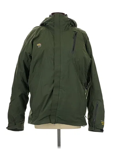 Pre-owned Mountain Hardwear Snow Jacket In Green