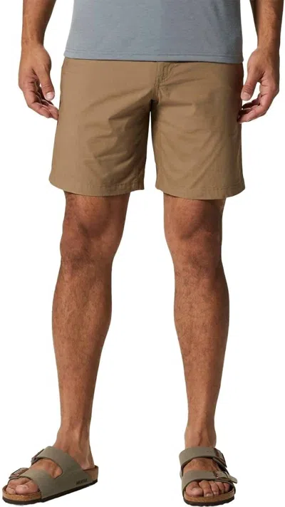 Mountain Hardwear Standard J Tree Short In Trail Dust In Brown
