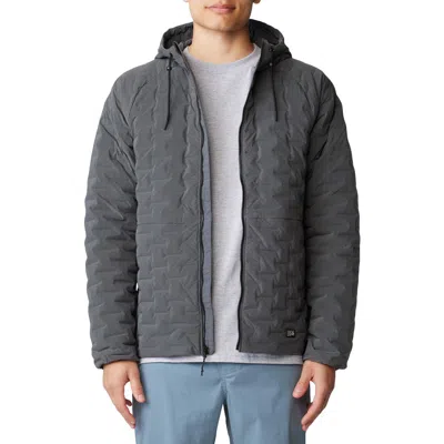 Mountain Hardwear Stretchdown™ 700 Fill Power Down Light Hooded Jacket In Multi