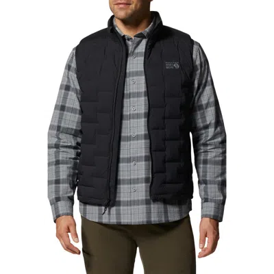 Mountain Hardwear Stretchdowntm Vest In Black