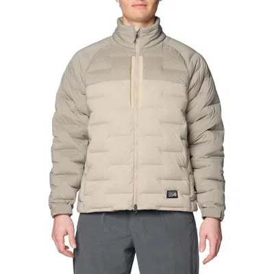 Mountain Hardwear Stretchdown Big Baffle 700 Fill Power Down Jacket In Brown