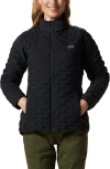 Mountain Hardwear Stretchdown Light Jacket In Black