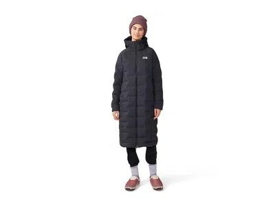 Mountain Hardwear Stretchdowntm Long Parka In Black