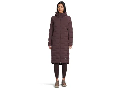 Mountain Hardwear Stretchdowntm Long Parka In Purple