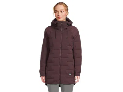 Mountain Hardwear Stretchdowntm Parka In Burgundy