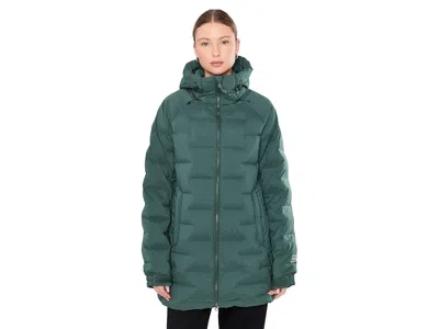 Mountain Hardwear Stretchdowntm Parka Women's Clothing Verve: Md, Down/elastane/nylon In Green