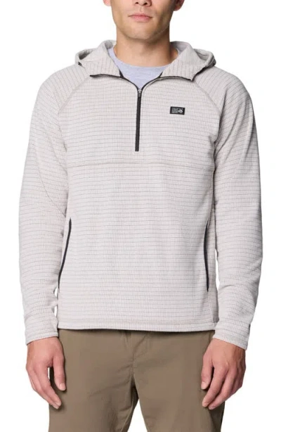 Mountain Hardwear Summit Grid Hoodie In Gray