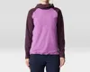Mountain Hardwear Summit Grid Tunic Hoody In Black Berry