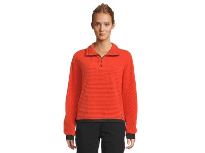 Mountain Hardwear Summit Gridtm Big Grid Half Zip In Red