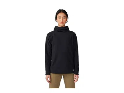 Mountain Hardwear Summit Gridtm Tunic Hoodie In Black