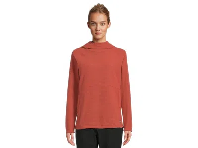 Mountain Hardwear Summit Gridtm Tunic Hoody In Red