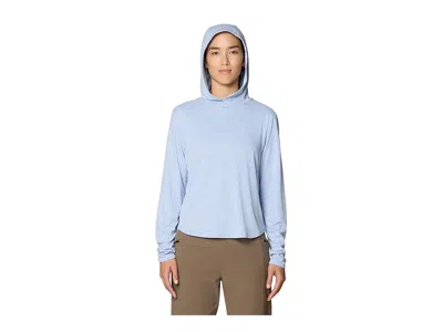 Mountain Hardwear Sunblockertm Long Sleeve Hoody In Red