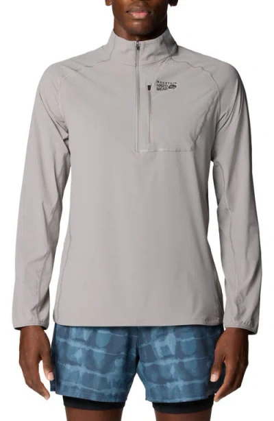 Mountain Hardwear Sunshield Half Zip In Gray