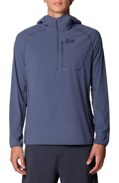 Mountain Hardwear Sunshield Hoodie In Blue