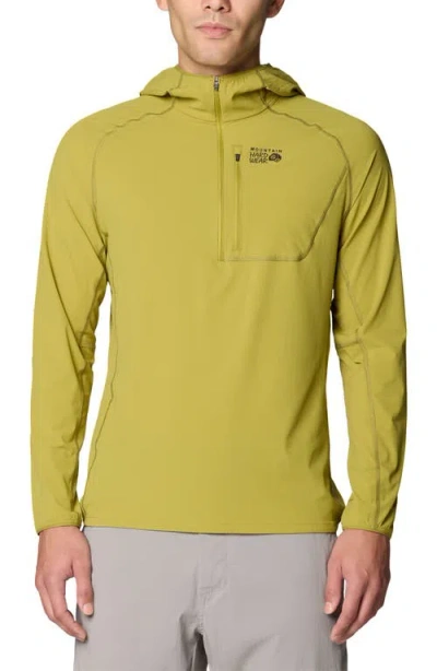 Mountain Hardwear Sunshield Hoodie In Green