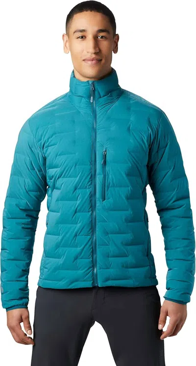 Mountain Hardwear Super Ds Jacket In Dive In Blue