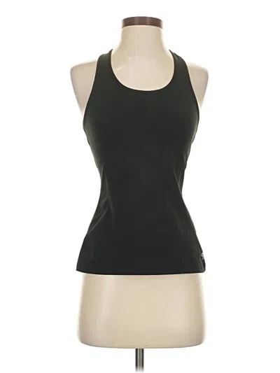 Pre-owned Mountain Hardwear Tank Top Black Halter Neckline Tops