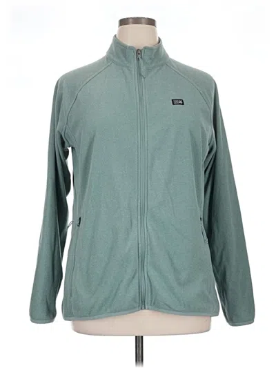 Pre-owned Mountain Hardwear Track Jacket In Teal