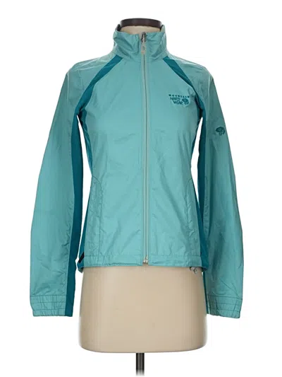Pre-owned Mountain Hardwear Track Jacket In Teal