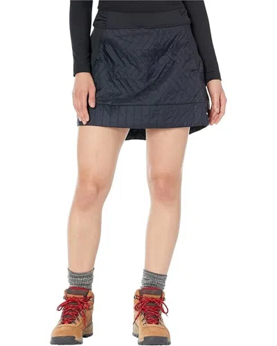 Mountain Hardwear Trekkin Mini Skirt Women Black Quilted Insulated Erk1332
