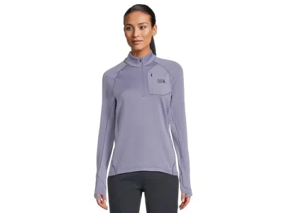Mountain Hardwear Up Firsttm Tech Fleece Quarter Zip In Purple