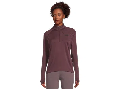 Mountain Hardwear Up Firsttm Tech Fleece Quarter Zip In Purple