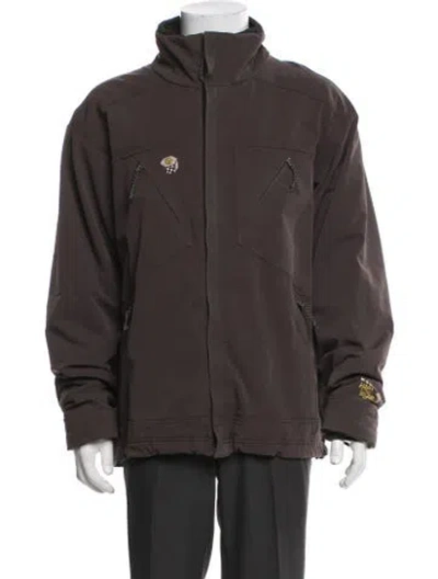 Pre-owned Mountain Hardwear Windbreaker In Brown