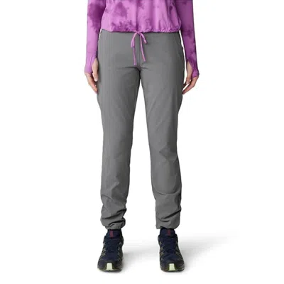 Mountain Hardwear Women's  Dynama Pants Sedit Stretch Straight Leg Gbo2578 In Gray