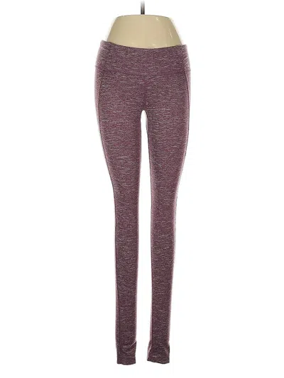 Pre-owned Mountain Hardwear Yoga Pants In Pink