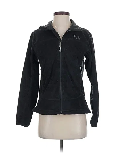 Pre-owned Mountain Hardwear Zip Up Hoodie In Black