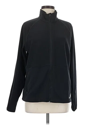 Pre-owned Mountain Hardwear Zip Up Hoodie In Black