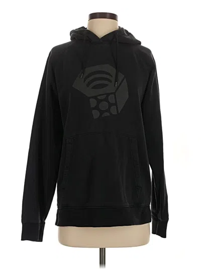 Pre-owned Mountain Hardwear Zip Up Hoodie In Black