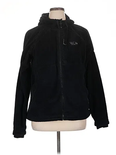 Pre-owned Mountain Hardwear Zip Up Hoodie In Black