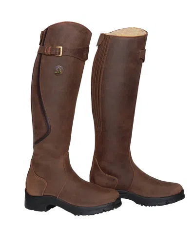 Pre-owned Mountain Horse Ladies Snowy River Tall Winter Boots In Brown