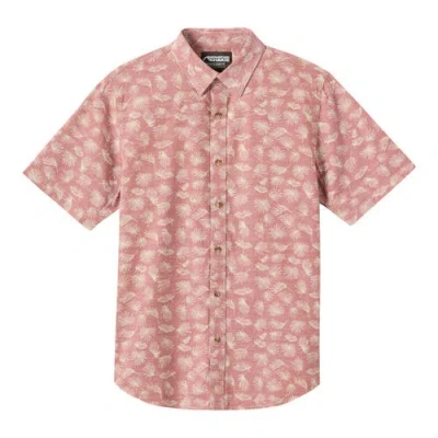 Mountain Khakis Basin Short Sleeve Woven Shirt In Orange