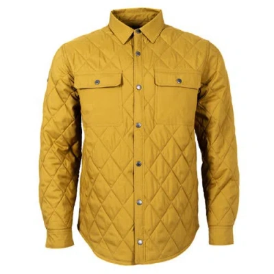 Mountain Khakis Belton Quilted Shirtjac In Brown