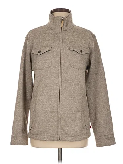 Pre-owned Mountain Khakis Cardigan Sweater In Brown