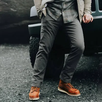 Mountain Khakis Lined Mountain Pant In Jackson Grey In Animal Print