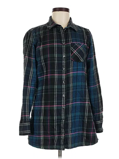 Pre-owned Mountain Khakis Long Sleeve Button Down Shirt In Blue