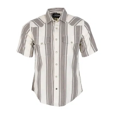 Mountain Khakis Men's Thayne Woven Shirt In Parchment In Beige